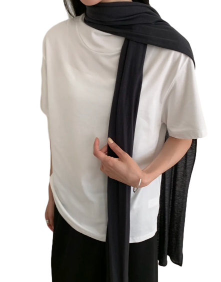 Origin Cotton Muffler (Charcoal)