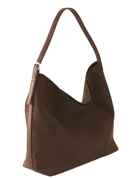 Moon Suede Bag (Brown)