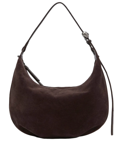 Luv moon bag(Suede brown)