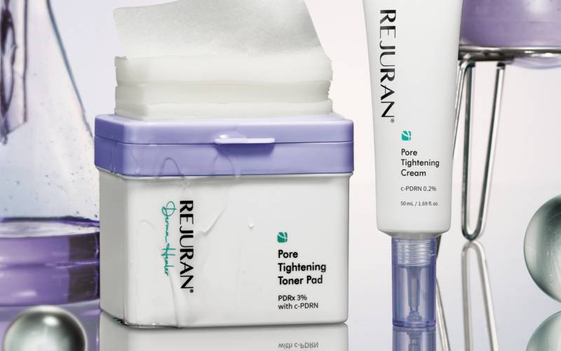 Effective Pore Care Routine: Rejuran Pore Tightening Toner Pad and Cream