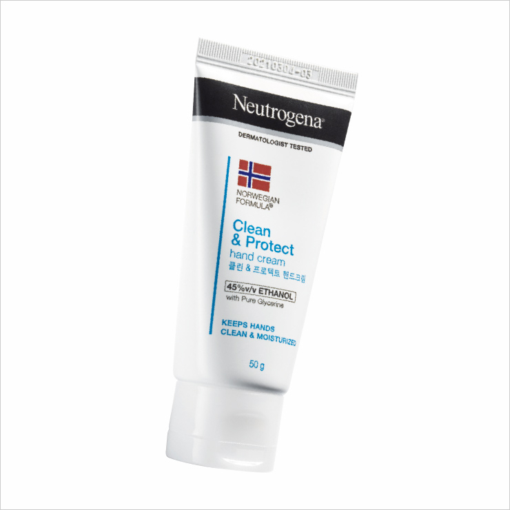 클린 & 프로텍트 핸드크림, 7천9백원대, Neutrogena.