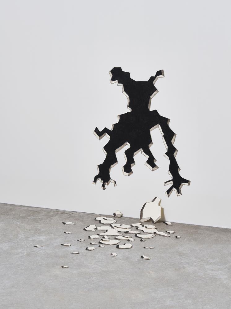 두려움 없는 두려움, 1991, 종이에 잉크, 연필, 가변 크기. 제공 리움미술관. ⓒ김범. 촬영 이의록, 최요한.