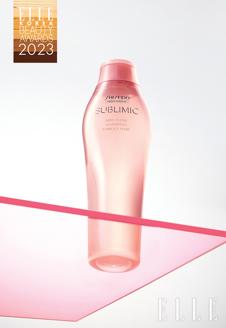 서브리믹 에어리 플로우 샴푸, 250ml 3만3천원, 500ml 4만9천원.
