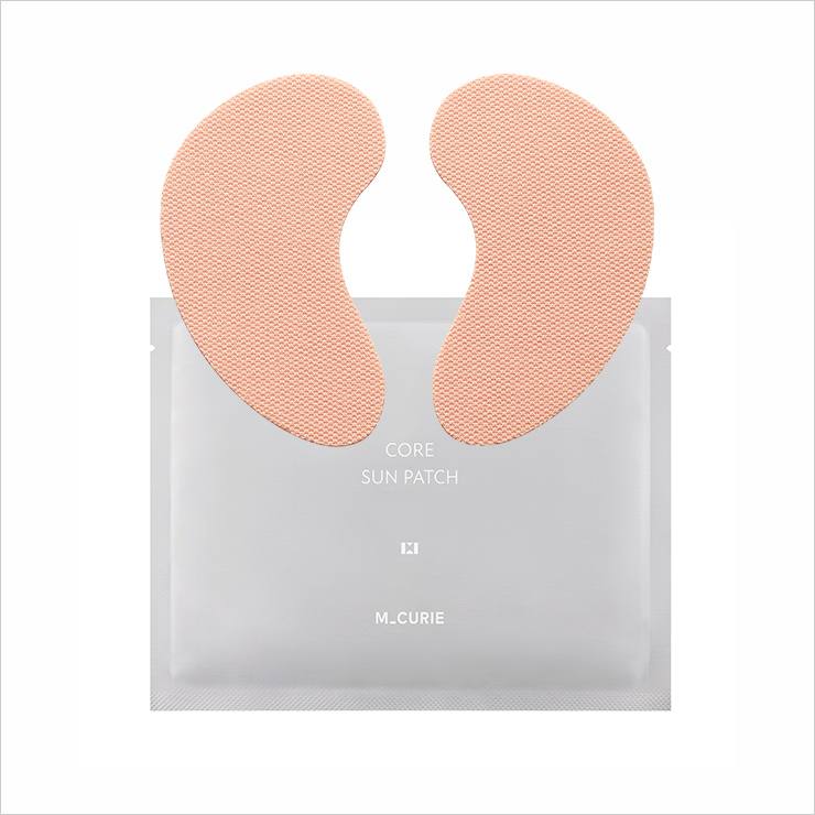 자외선 차단부터 수분 쿨링 젤이 피부를 진정시켜 주는 코어 선 패치, 4세트, 2만2천원, M. CURIE.