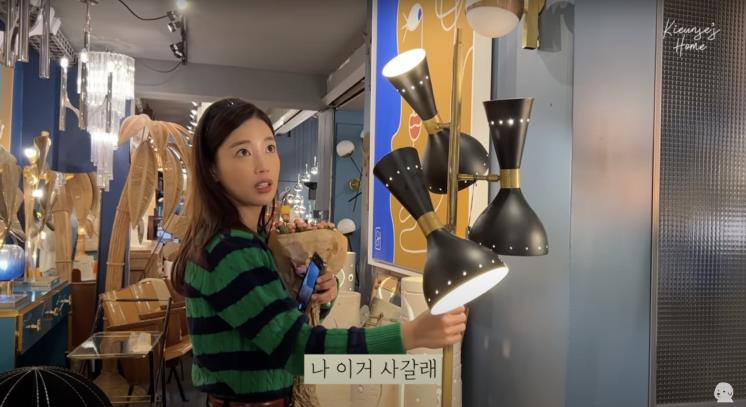 ‘기은세의 집 Kieunse Home’ 유튜브 영상 캡처