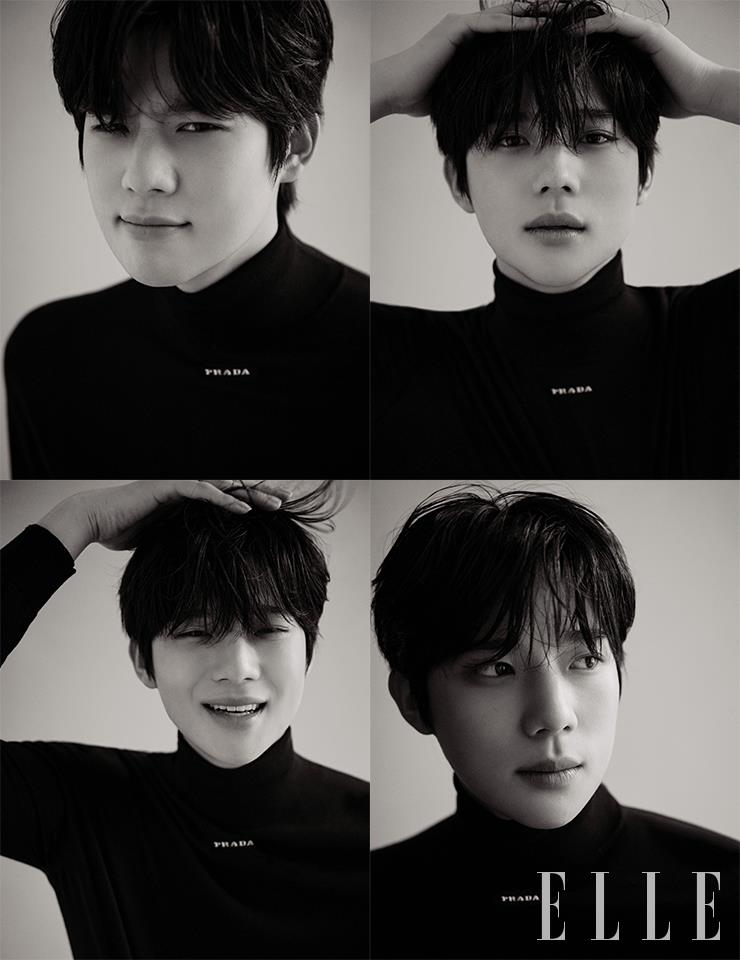 터틀넥은 Prada.