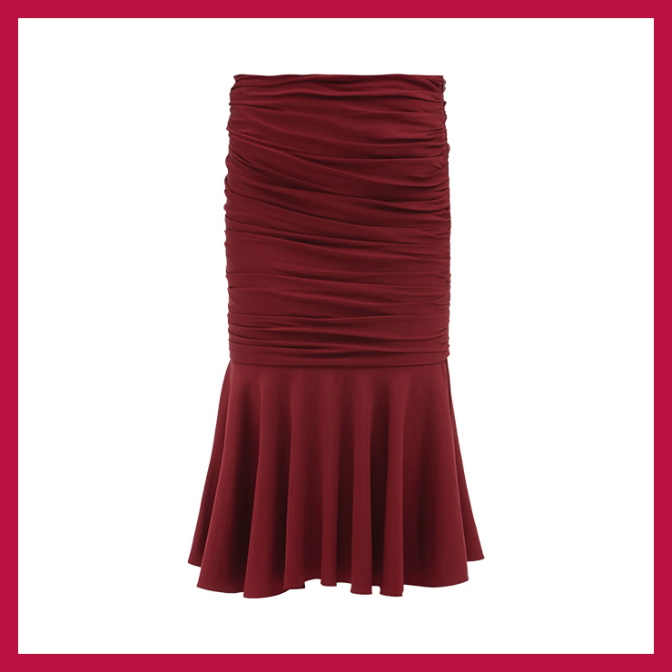 저지 미디스커트는 1백30만원대, Stella McCartney by Matchesfashion.