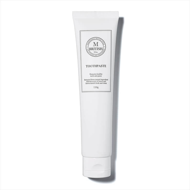 이산화규소가 치태를 제거하고 충치 및 구취를 예방하는 에 치약, 1만6천원, British M.