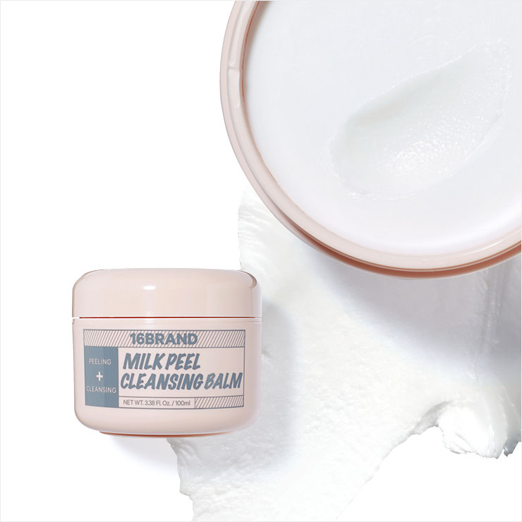 16 밀크 필 클렌징 밤, 1만8천원, 16 Brand.