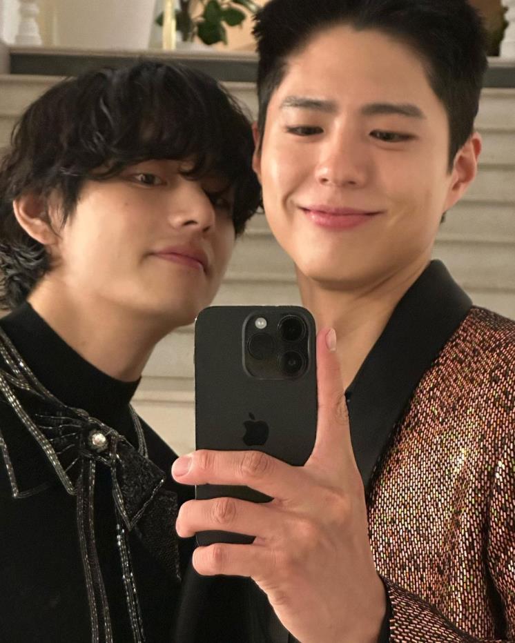 뷔와 박보검