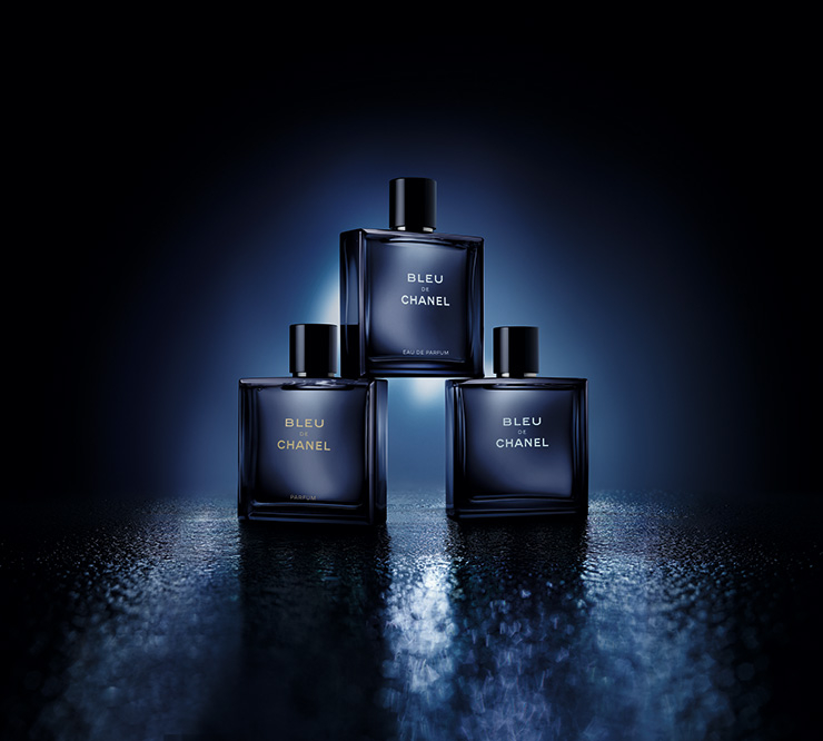 블루 드 샤넬 광고.