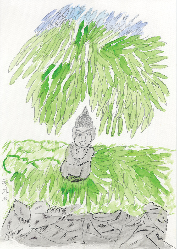 서울과 미국에 흩어져 사는 손주들이 오면 바다와 관광지를 보러 가곤 했던 할머니의 눈에 들어온 풍경.