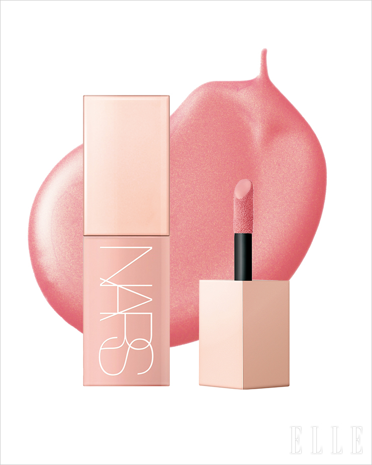 에프터글로우 리퀴드 블러쉬, 오르가즘, 7ml 4만5천원대, Nars.