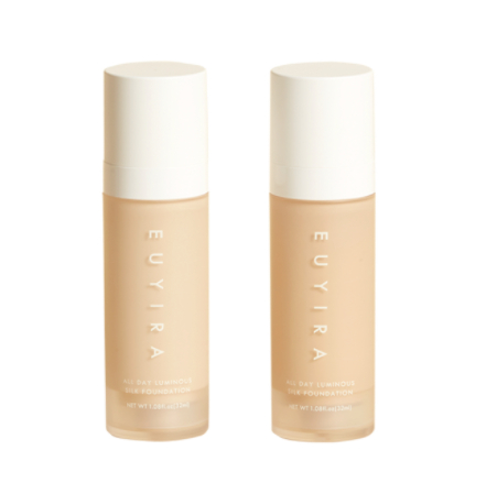 피부에 밀착되어 자연스럽고 보송보송하게 마무리되는 올데이 루미너스 실크 파운데이션, 32ml, 3만2천원, Euyira.
