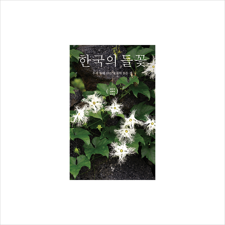김진석 <한국의 들꽃> 들꽃을 정밀하게 기록한 책. 경험 안에 영감이 있다고 믿기에 전공 서적들도 자주 펼쳐본다.