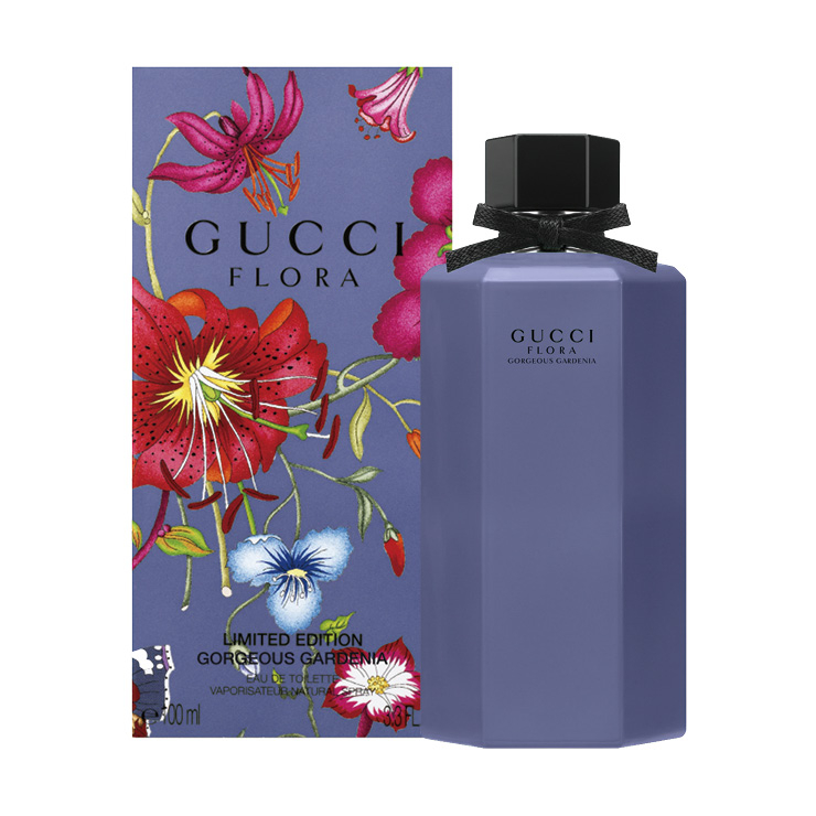 매년 새로운 컬러로 태어나는 구찌의 플로라 고져스 가드니아. 올해는 라벤더 컬러에 주목했다. 톡 쏘는 레드 베리로 시작해 풍성한 꽃 향기로 가득한 플로라 고져스 가드니아 리미티드 에디션 2020, 100ml 16만1천원, Gucci Beauty. 