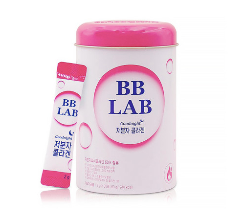 흡수율이 높은 저분자 피쉬 콜라겐을 사용해 피부는 물론 관절과 근육, 모발 등을 건강하게 케어하는 콜라겐, 60포, 4만3천6백원, BB Lab.