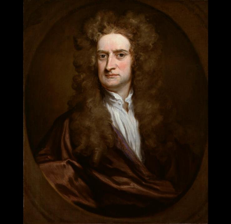 아이작 뉴턴(1642~1727), 고드리프 넬러, 1702년