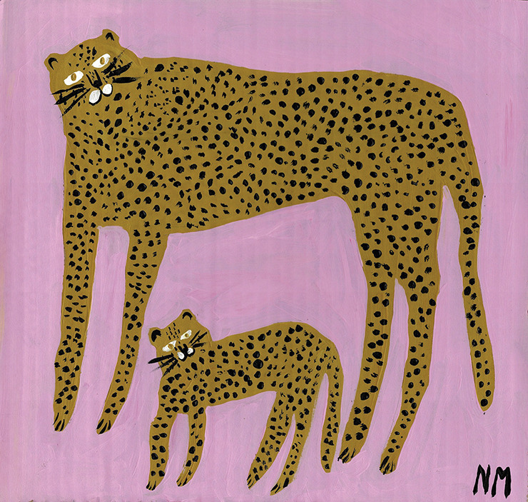 Mummy Leopard.