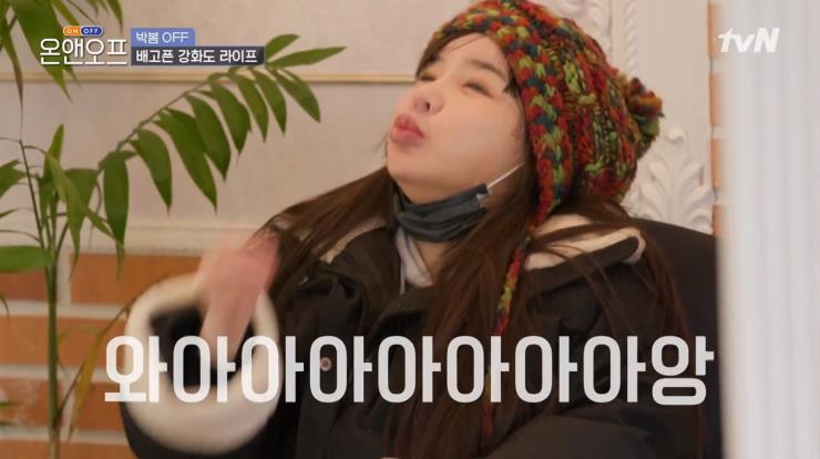  사진 tvN '온앤오프' 방송 화면