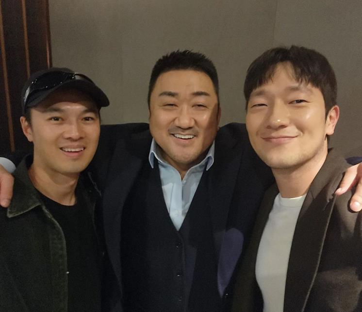 영화 <범죄도시3> 뒤풀이 사진