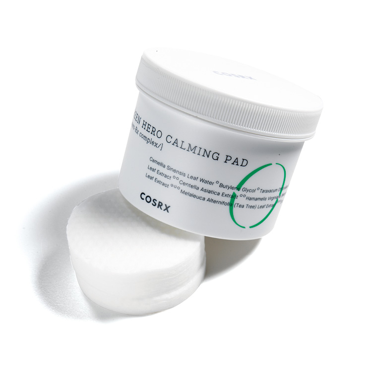 원스텝 그린 히어로 카밍 패드, 1만7천5백원, Cosrx. 