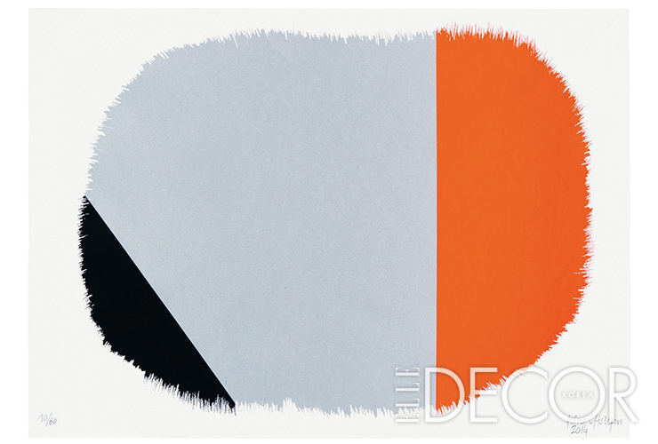 ‘Untilted’, serigraphy, 50x70cm, 2014 © Atelier Pierre Charpin