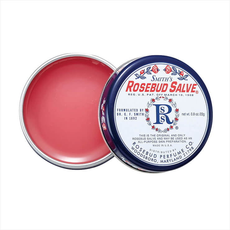 스미스 로즈버드 살브 오리지널 립밤, 7달러(국내 미출시), Rosebud Perfume Co. 