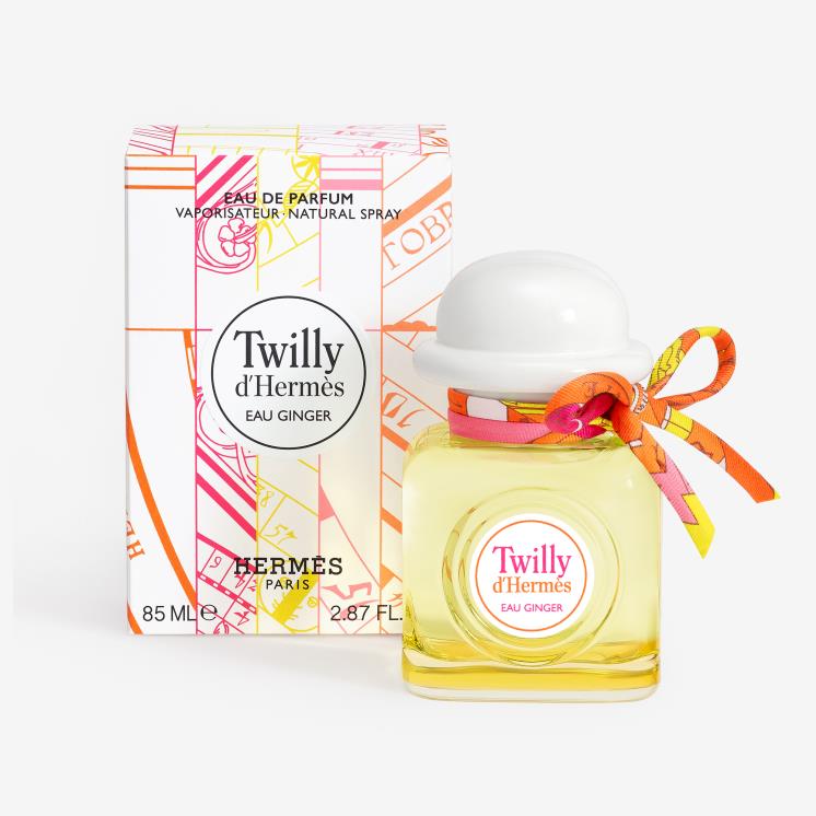  에르메스 트윌리 오 진저 오 드 퍼퓸 30mL 9만5천원, 50mL 14만3천원, 85mL 19만9천원.