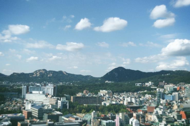 하늘과 거의 맞닿아 있는 곳