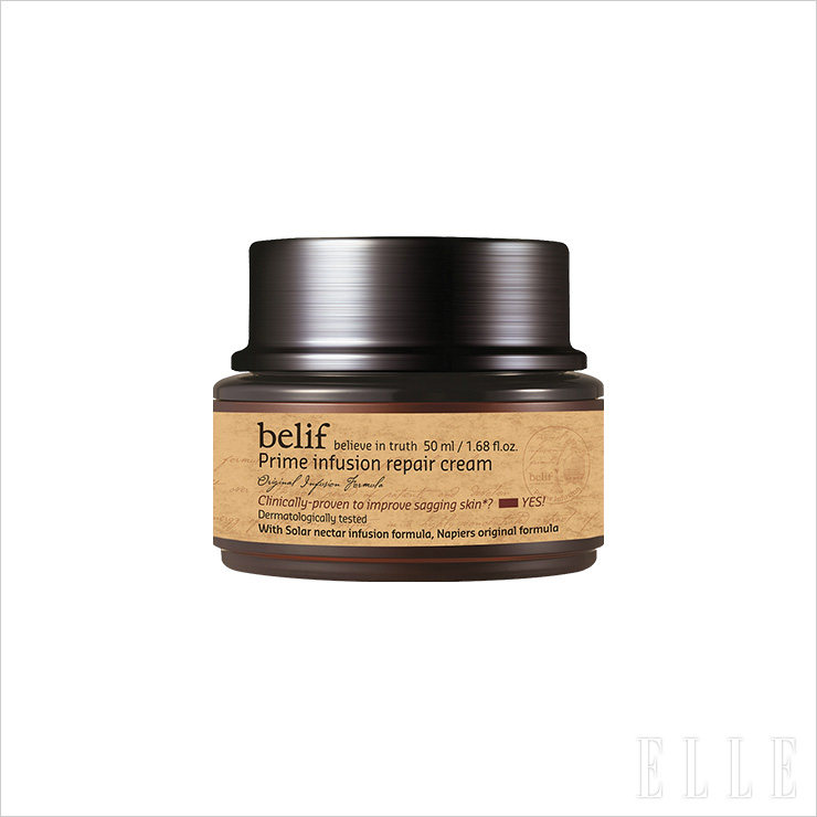 프라임 인퓨전 리페어 크림, 8만8천원, Belif.