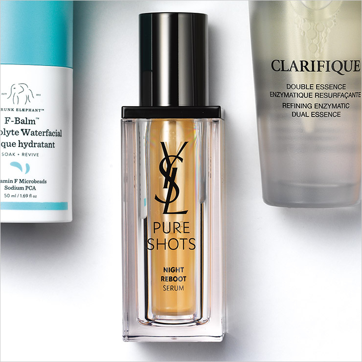 4 퓨어샷 나이트 리부트 세럼, 11만9천원, YSL Beauty.