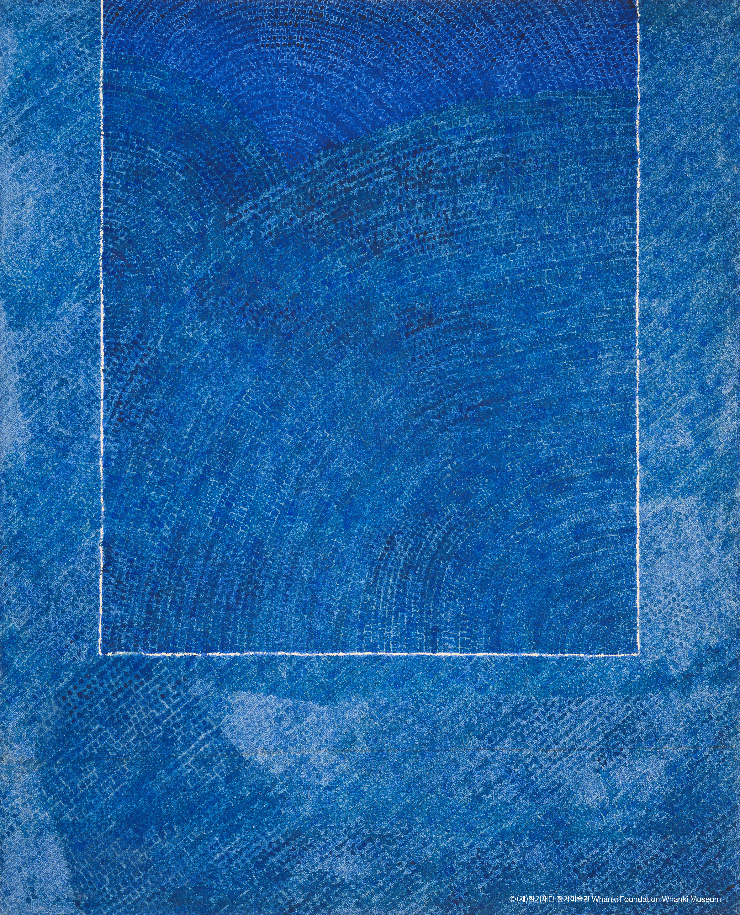 김환기, 산울림19-II-73#307, 1973, 캔버스에 유채, 264x213cm. ⓒ (재)환기재단·환기미술관 Whanki Foundation·Whanki Museum