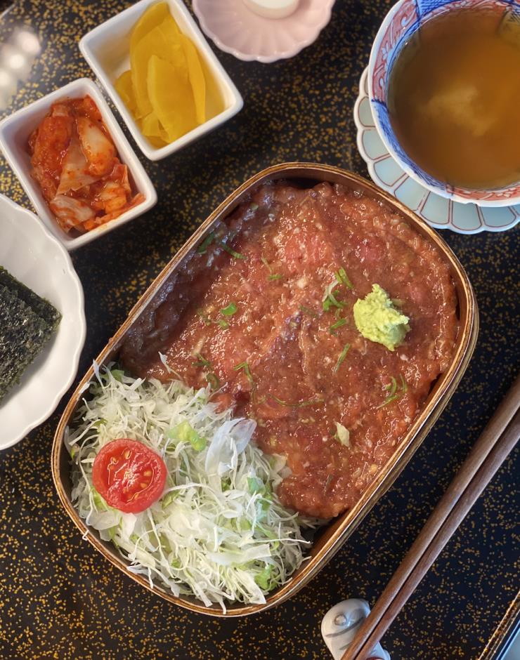 감칠맛 팡팡 터지는 네기토로벤또