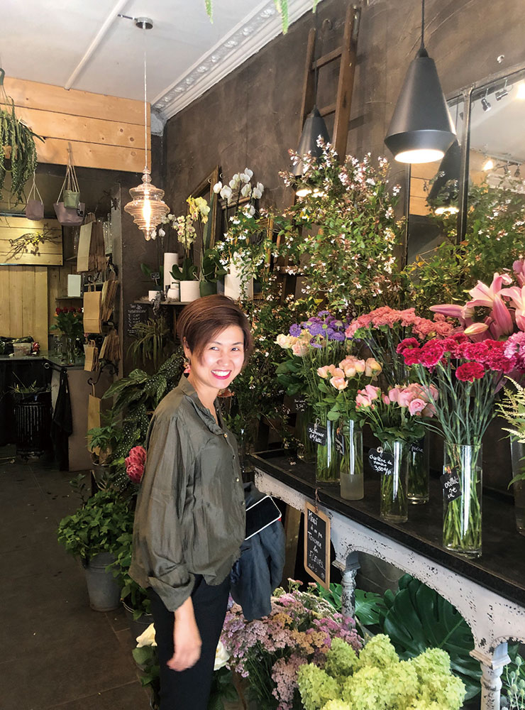 18년 차 플로리스트이자 10년 넘게 ‘그로브’를 운영 중인 하수민.