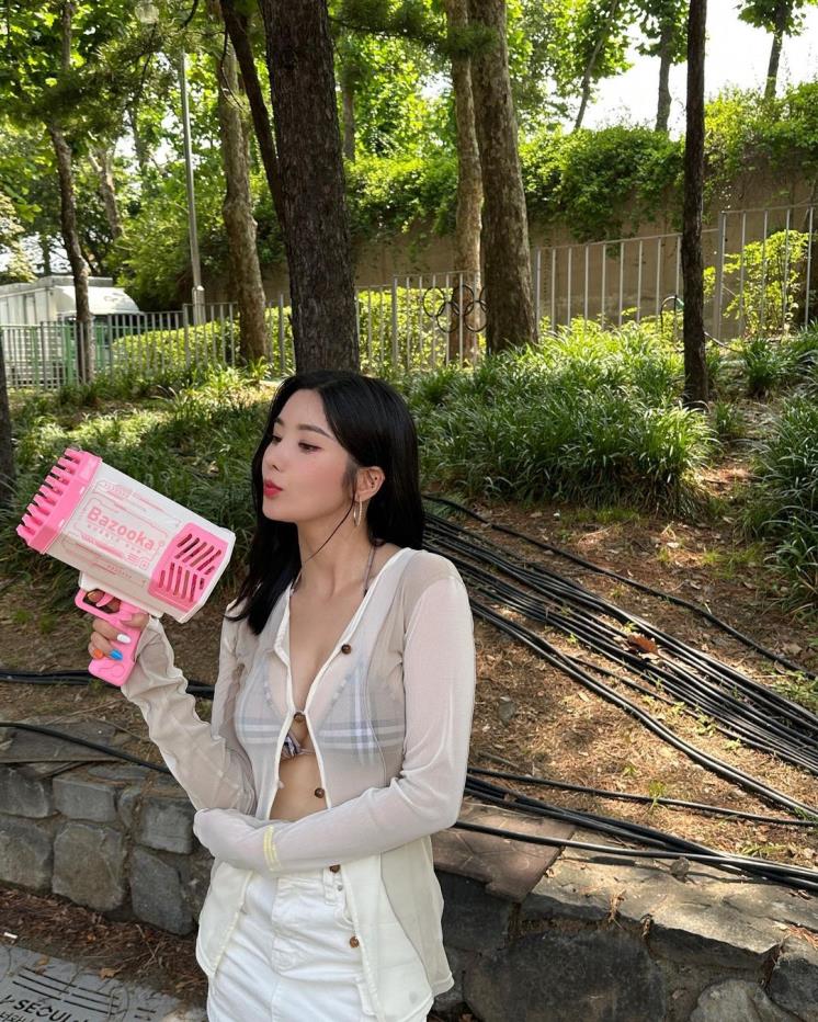 워터밤 당시 권은비