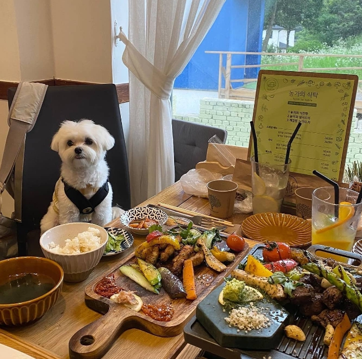 농가의 식탁