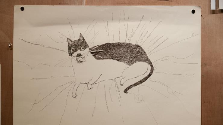 <Drawings> 부분 촬영. 