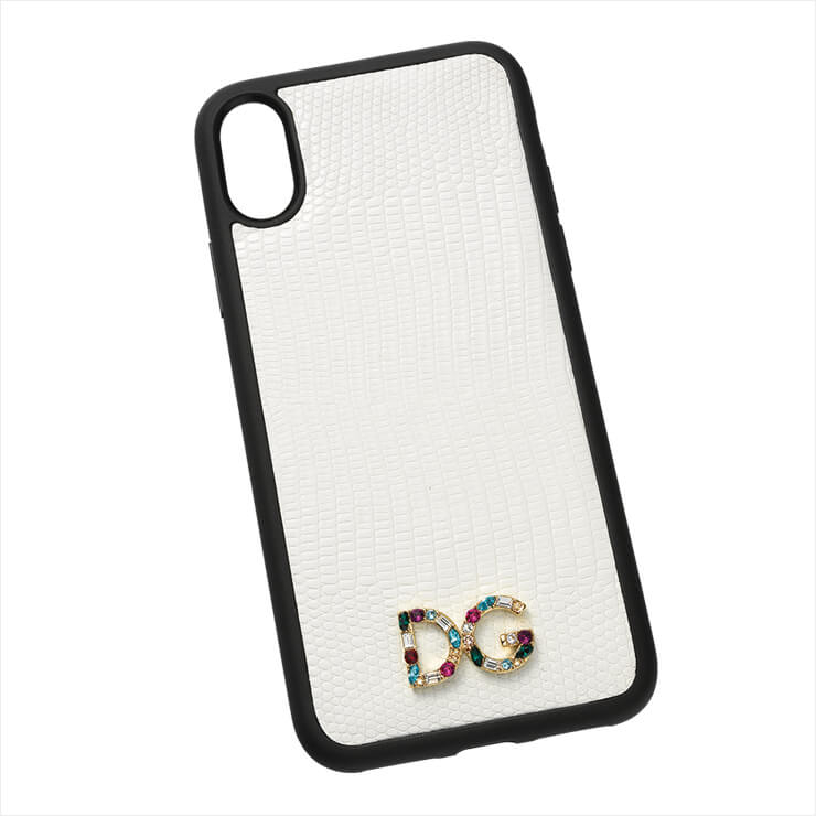 배색 스마트폰 케이스는 가격 미정, Dolce & Gabbana.