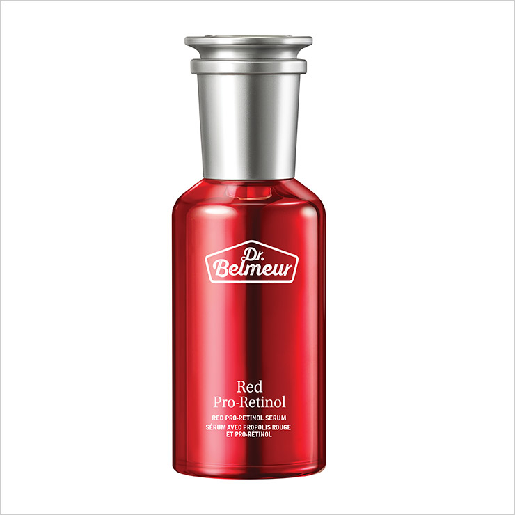 피부에는 마일드하게, 주름에는 더욱 강력하게 작용하는 레드 프로 레티놀 세럼, 3만5천원, Dr. Belmeur.