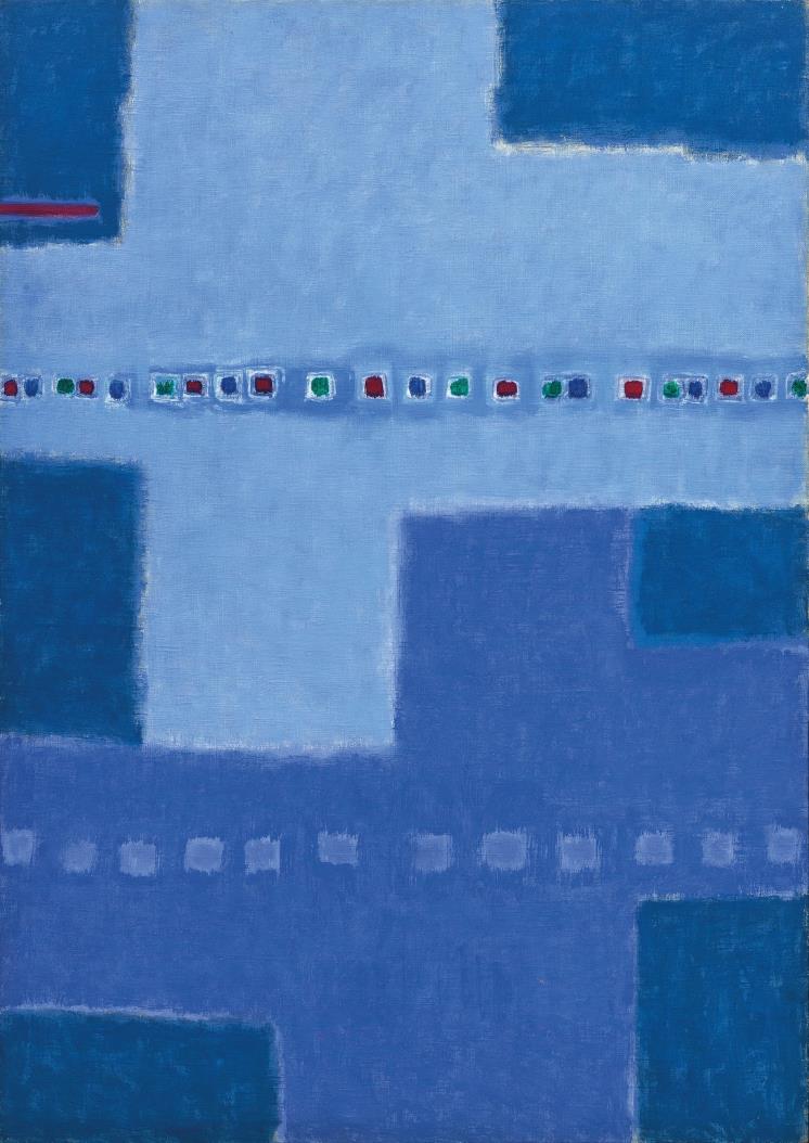 김환기 <북서풍 30-VIII-65>