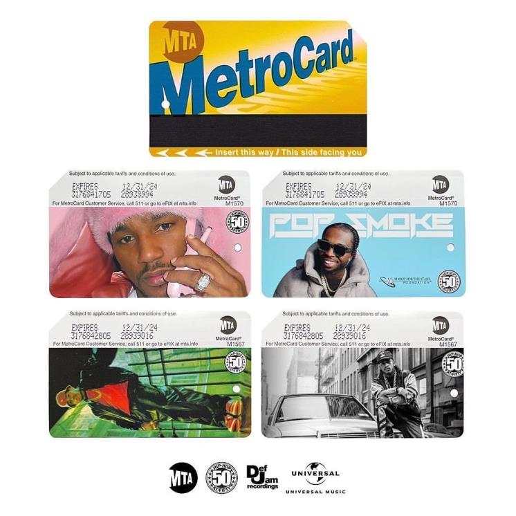 MTA x 유니버설 뮤직 엔터프라이즈 메트로 카드