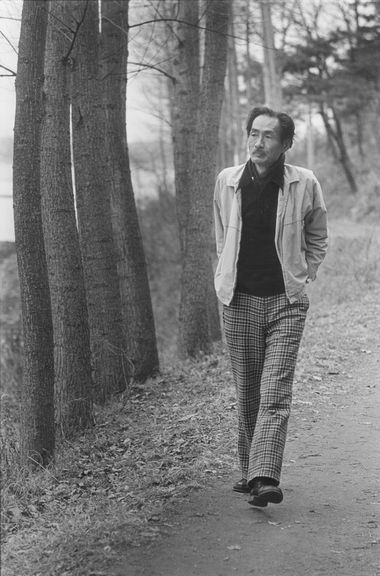 덕소 시기(1963-1975)의 장욱진, 사진=강운구