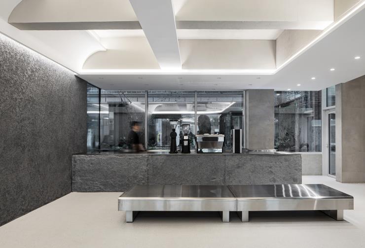 1층 카페 프런트 모습