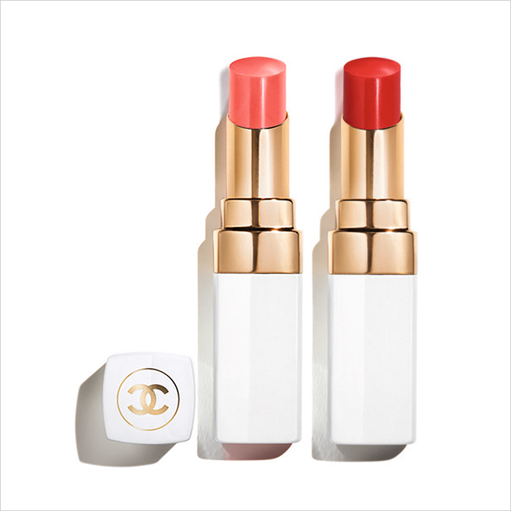 루쥬 코코 밤, 인 러브, 플러티 코랄, 각 4만6천원, Chanel.