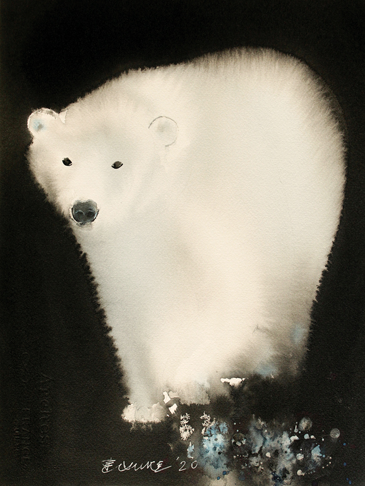 On the Top of on Iceberg.