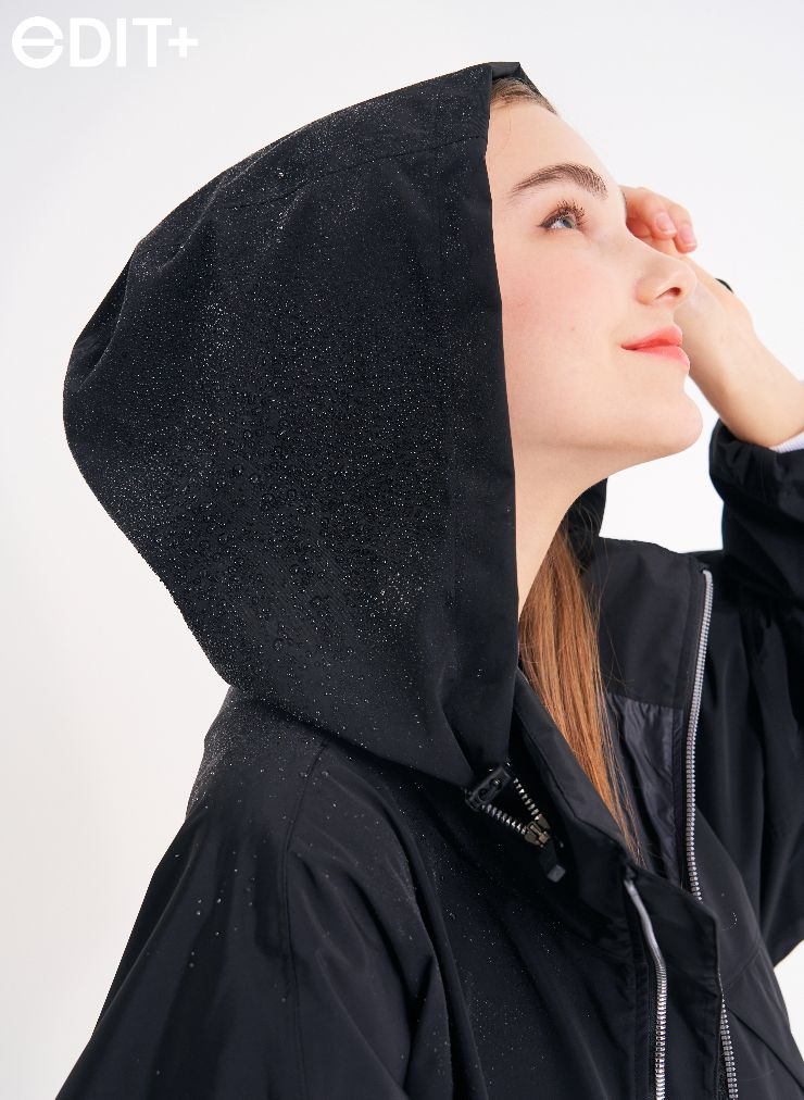 블랙 롱 코트 @에딧플러스