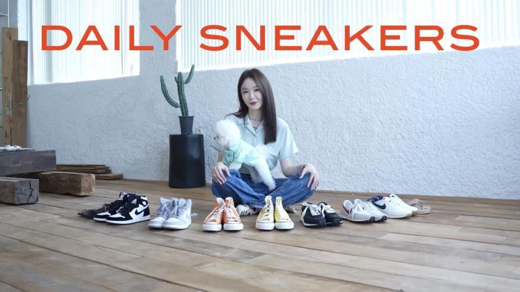 강민경 유튜브 캡처 