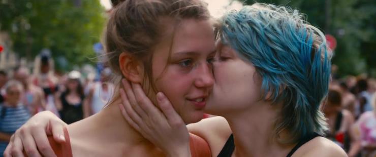 영화 <가장 따뜻한 색 블루> 스틸 컷. @imdb