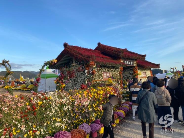 마산국화축제 지난 행사 사진 